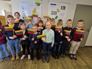 Edukacinis užsiėmimas, skirtas Lietuvos nepriklausomybės atkūrimo dienai paminėti