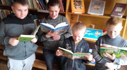 Tarptautinės vaikų knygos dienos minėjimas Gerviškių bibliotekoje