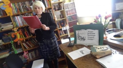 Purvėnų bibliotekoje paminėta Spaudos atgavimo, kalbos ir knygos diena