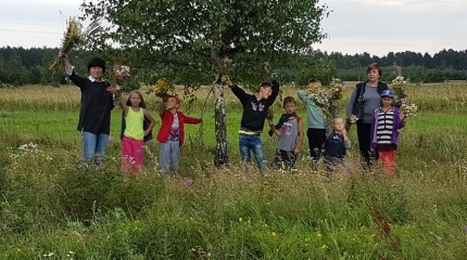 Atsisveikinimas su vasara Rūdninkų bibliotekoje