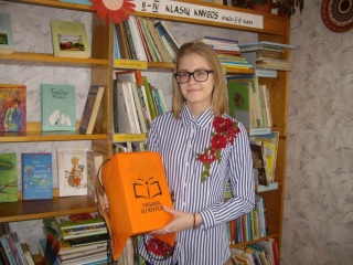 Didžiųjų Sėlų bibliotekoje apdovanota „Skaitymo iššūkio“ nugalėtoja