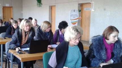 Įvyko mokymai „Problemų sprendimas pasitelkiant IT technologijas"