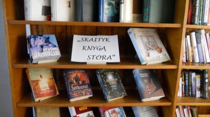 „Skaityk storą knygą“