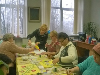 Meno terapija Akmenynės bibliotekoje