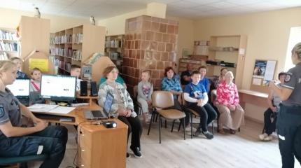 Spotkanie z mieszkańcami „Chrońmy się wzajemnie na drodze”