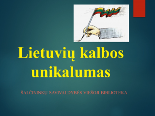 Wyjątkowość języka litewskiego