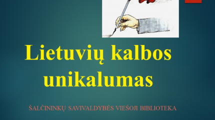 Wyjątkowość języka litewskiego