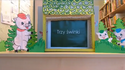 Bajka „Trzy małe świnki“