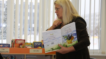 W bibliotece solecznickiej gościła pisarka, tłumaczka Liuda Petkevičiūtė