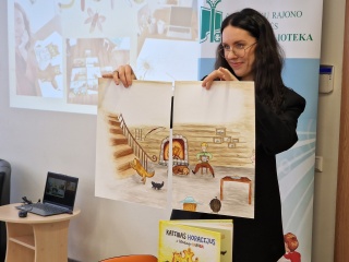 Spotkanie z autorką i ilustratorką Jovile Sujetienė